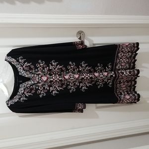 WHBM Dress.   Beautifully Trimed